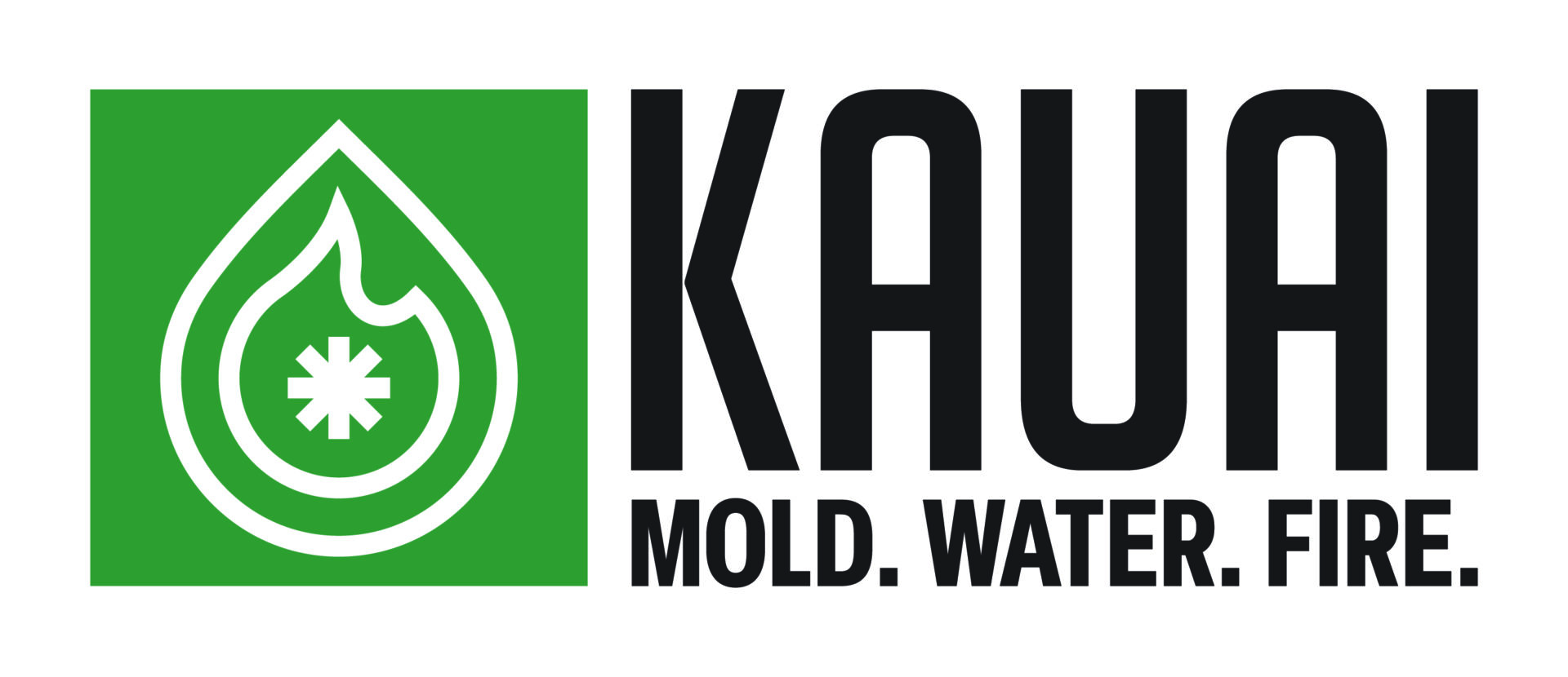 A logo of kali mold. Water. Inc